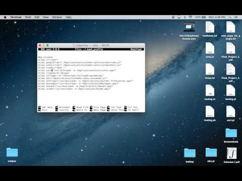 Create an Alias on Mac OS