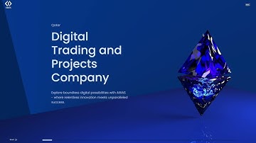 Awas 3D Landing Page | blender,  Bootstrap 5, GSAP JavaScript