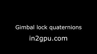 OpenGL Quaternion gimbal lock