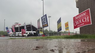Rain doesn&#39;t stop Hoosiers from heading to polls