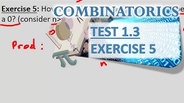 COMBINATORICS - TEST 1.3 (Rule of Sum) - Exercise 5