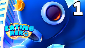 Eating Hero: Clicker Food Game part 1 Gameplay Walkthrough | iOS, Android, Casual Game