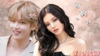 I 😍 LOVE 💔 YOU🫂 |BTS (KIMTAEHYUNG) x MOMOLAND (NANCY) ❤️‍🔥 Edit by Taency_SoulShine💗 screenshot 5
