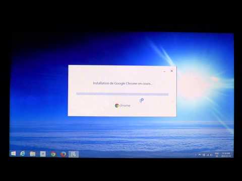 Windows 8.1 How to install Google chrome browser