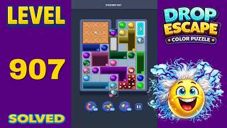Drop Escape – Level 907 | Walkthrough
