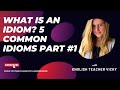 5 of the Most Common Idioms Explained: Part #1 #english #englishspeaking  #esl #idioms #easyenglish