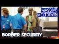 Angriest Passenger Melt Downs At Border Security | Border Security Compilation