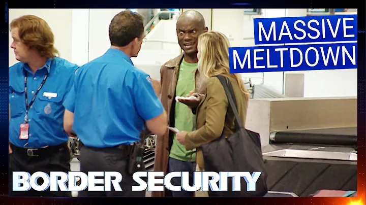 Angriest Passenger Melt Downs At Border Security | Border Security Compilation