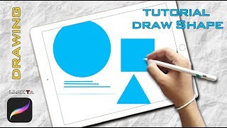 Procreate&#39;s Best Features - 2019 (draw lines , circle , Rectangle and shapes )