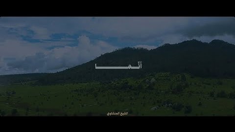 وَلَوْ أَنَّمَا فِي الْأَرْضِ مِن شَجَرَةٍ أَقْلَامٌ | محمد صديق المنشاوي | سورة لقمان