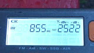855 Khz- Sba Al-Quran Al-Karim Ras Al-Khair Saudi Arabia, 2150Km