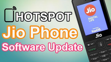 How to Enable wi-fi Hotspot in Jio Phone During Software Update | Jio Phone Update 2019