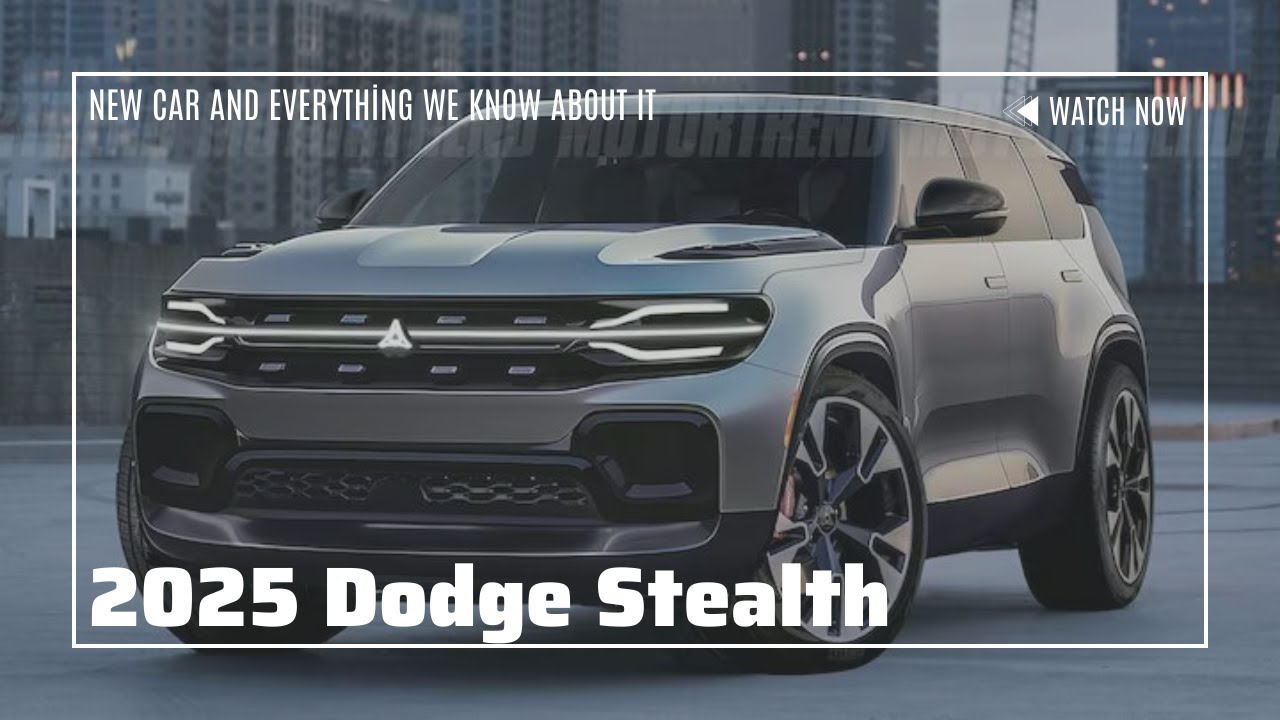 2025 Dodge Stealth What We Know About YouTube Maxresdefault