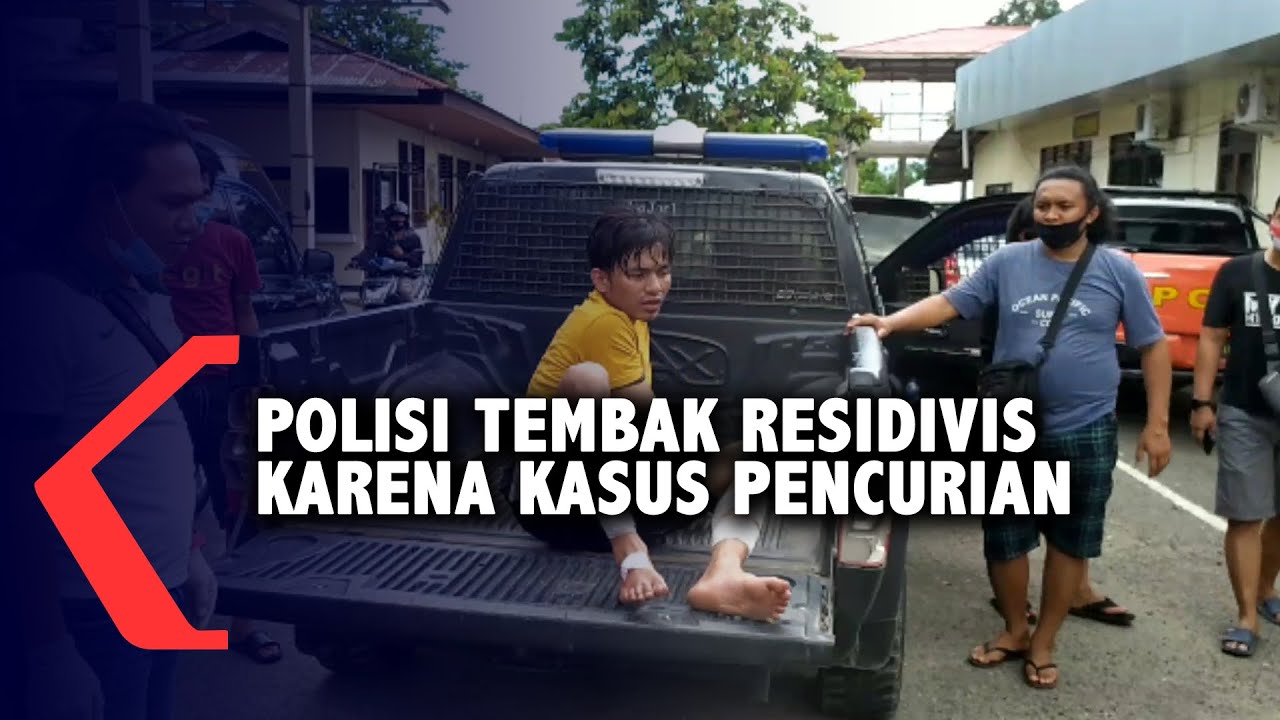 Polisi Tembak Residivis Karena Kasus Pencurian