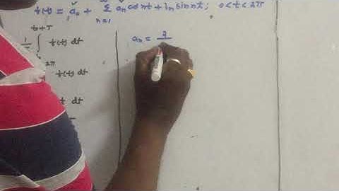 Signals & Systems - Trigonometric fourier series - working examples - 2