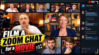Filming a CINEMATIC Zoom Meeting – The Scene that Took 8 Film Shoots!