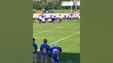 Gustavo Rivero #71 with blue jays football game