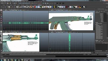 Autodesk Maya AK47