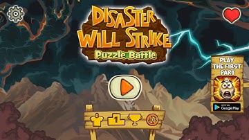 Disaster Will Strike 2: Puzzle Battle - Gameplay Walkthrough Level 1 - 25 (iOS, Android)