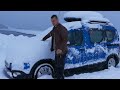 Über Weihnachten ans Nordkapp mit dem Dacia Teil 5: Motorproblem bei -28° |Reisen im Micro Camper|