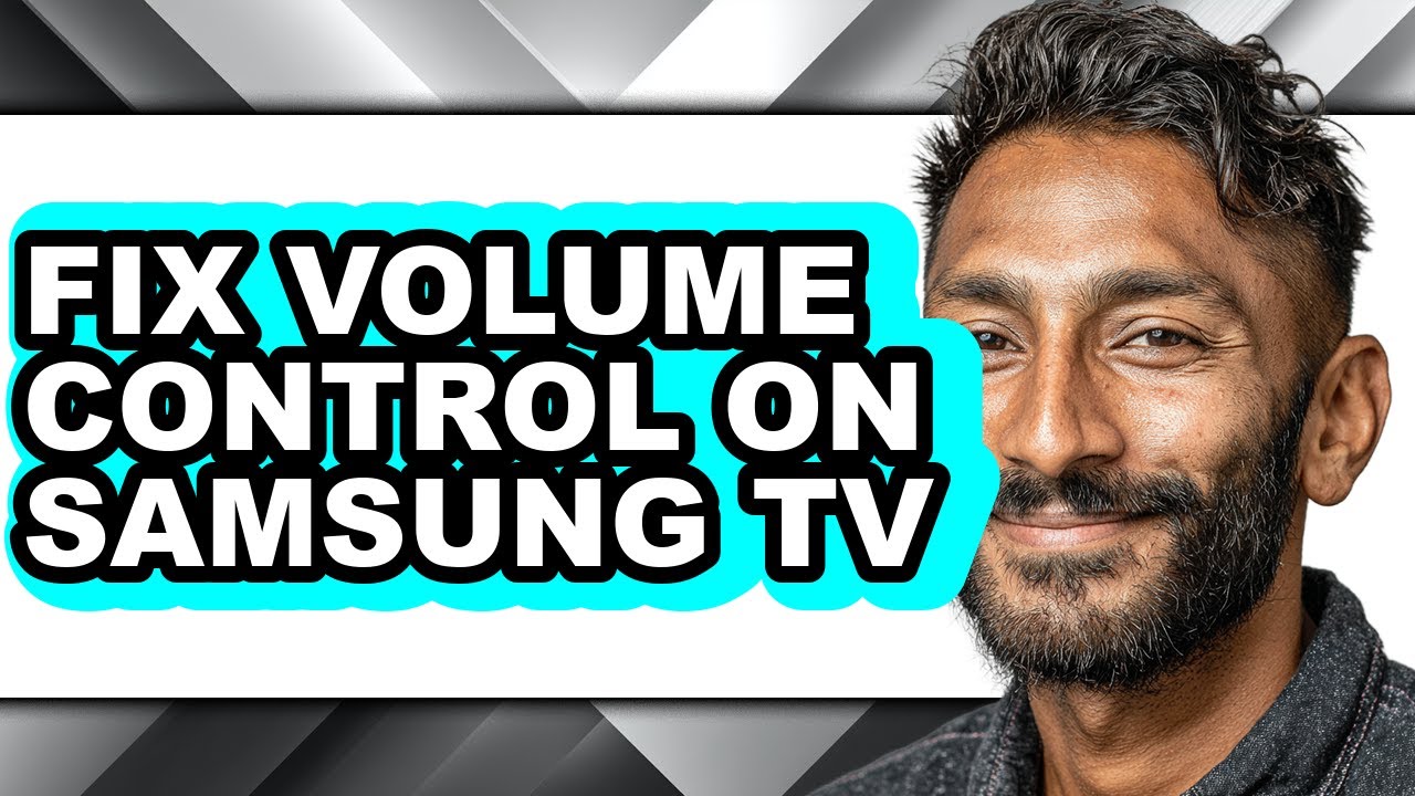 Tv Volume Control Visual How to Fix Volume Control on Samsung Tv (updated) - YouTube