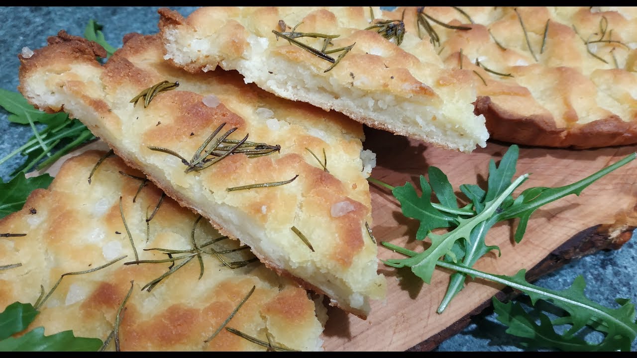 FOCACCIA AL ROSMARINO GLUTEN FREE (SENZA GLUTINE)