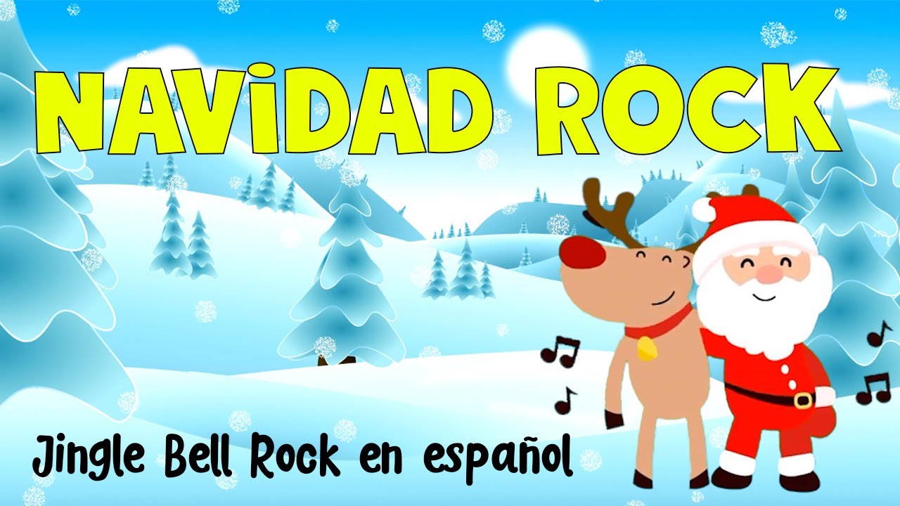 NAVIDAD ROCK Jingle Bell Rock LETRA EN ESPAÑOL YouTube