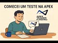 Operando Nasdaq na APex com meus Indicadores