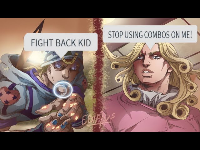 Johnny Joestar vs Valentine - JOHNNY JOESTAR APÓS LUTAR POR 64