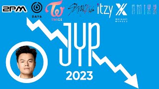 How JYP Entertainment is FUMBLING 2023 (wasted potential)