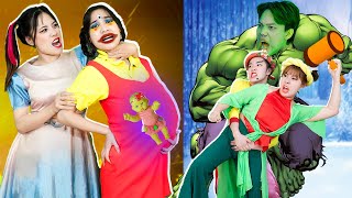 Chị Tấm Biến Thành Poppy Tốt Bụng Anh Hoàng Biến Thành Hulk Ngốc Nghếch Cứu Em Cám | Miu Miu TV