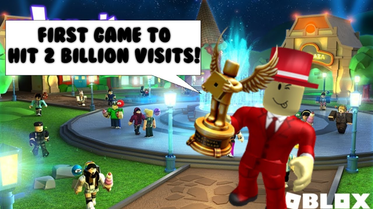 First Roblox Game To Reach 1 Billion Visits Free Robux Codes Oct 2018 Calendar - first roblox game with 1 billion visits