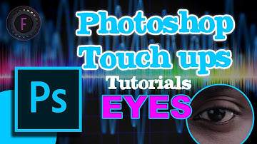 HOW TO WHITEN EYES IN PHOTOSHOP -  TOUCH UPS TIPS