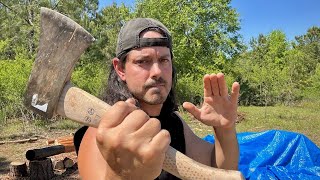 KALI AXE FIGHTING | Is this Really Filipino Martial Arts