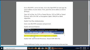 Set up iProVPN OpenVPN on DD-WRT Router