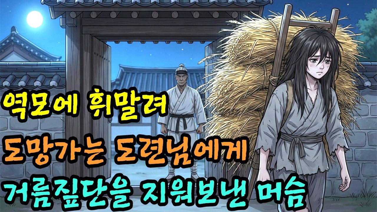 몰락한 도련님에게 거름 짚단을 지워 보낸 지혜로운 머슴 야담 | 민담 | 옛날이야기 | 수면동화| 오디오북