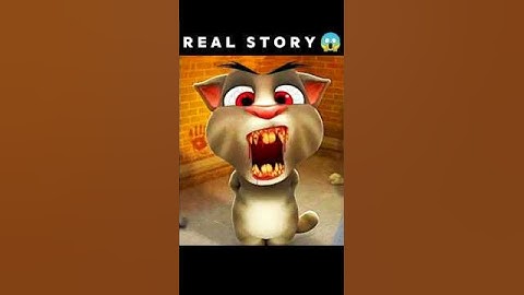 My Talking Tom ki kahani 😱 | #shorts #mytalkingtom #facts #horrorstory