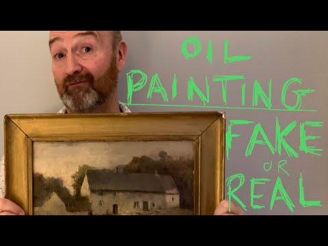 Oil Painting (Fake or Real?) by David Harper