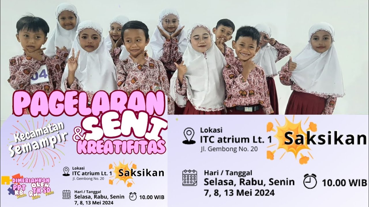 Pagelaran Seni & Kreatifitas Sekolah CERIA