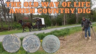 COOL OLD COINS FOUND WHERE LIFE SEEMS TO BE IN THE PAST | ONE A TOTAL SHOCKER!! | AMISH COUNTRY DIG