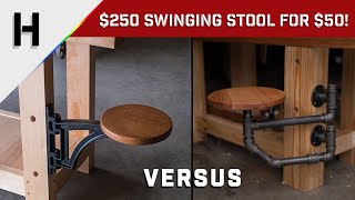 Building a $250 Swinging Workbench Stool for $50! (Plans Available)