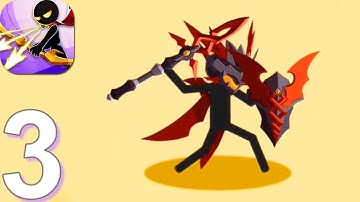 Stickman Master: Archer Legends - Gameplay Walkthrough Part 3 (Android,iOS)