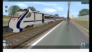 Vande Bharat Leaving Station Trainz Simulator 2013