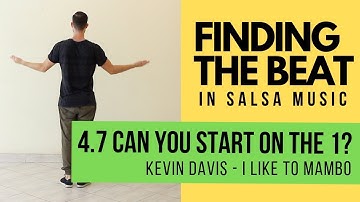 FTB 4.7 Find the 1 in this Salsa Song and Dance on Beat (slow salsa music)