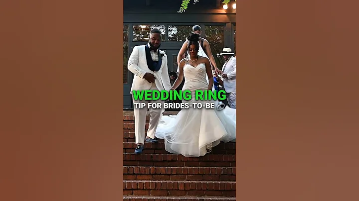 Wedding ring exchange tip for bride #shorts #wedding