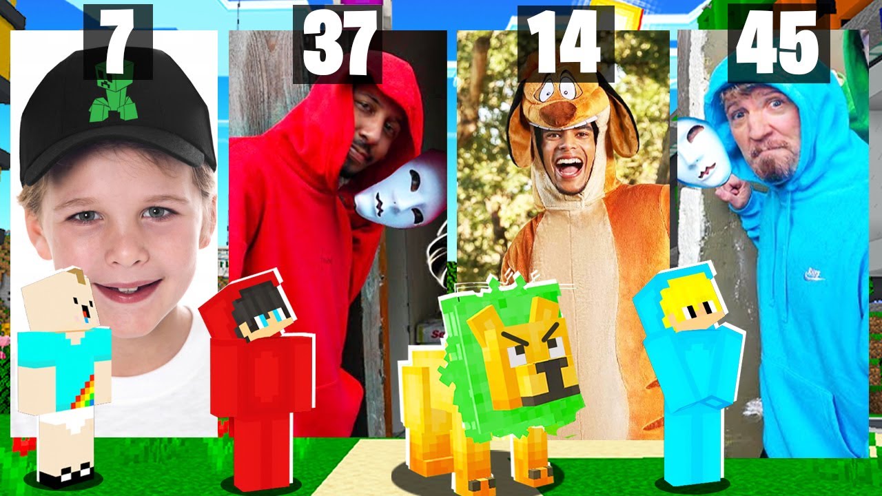 TA GRA POKAZUJE PRAWDZIWY WIEK GRACZY z PALIONOWA w Minecraft!