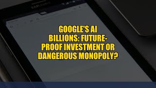 Google's AI Billions: Future-Proof Investment or Dangerous Monopoly?