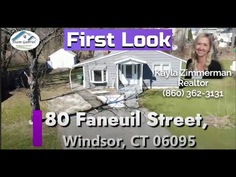 80 Faneuil Street, Windsor, CT home video tour
