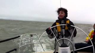 8-12 knot downwind sailing
