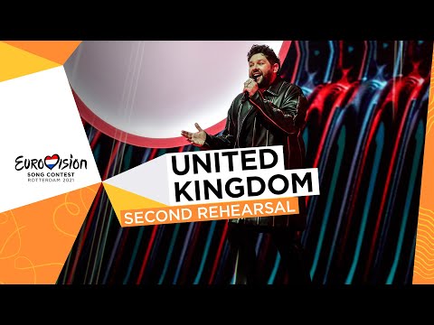 James Newman - Embers - Second Rehearsal - United Kingdom ?? - Eurovision 2021